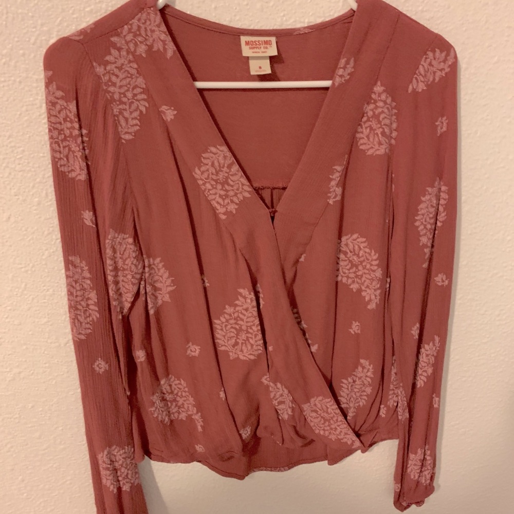 Long sleeve blouse